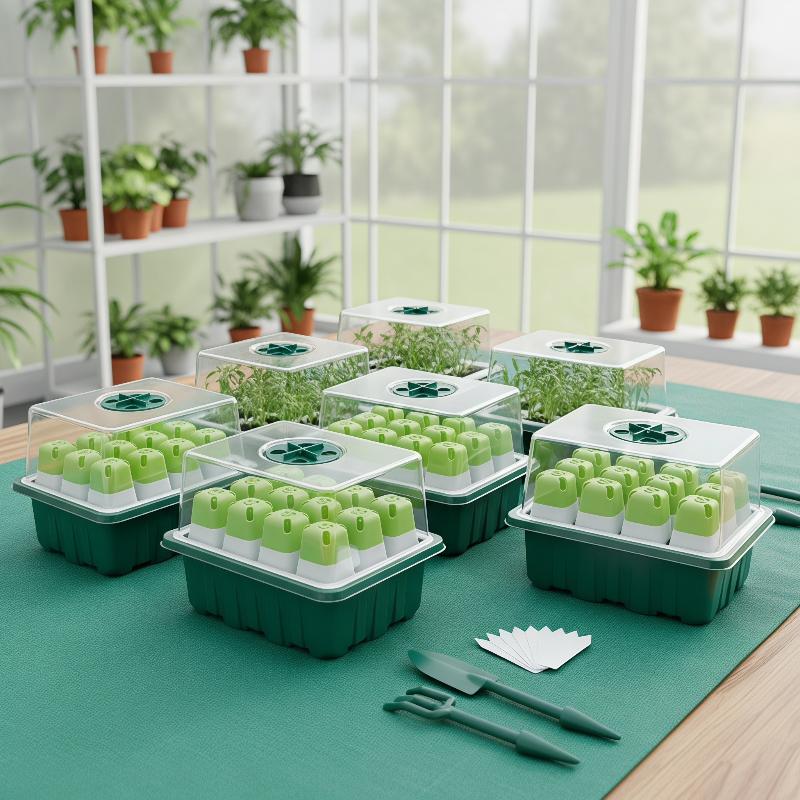 1Set Seed Starter Tray Mini Gr - đánh giá và giá Humidity Dome Kit