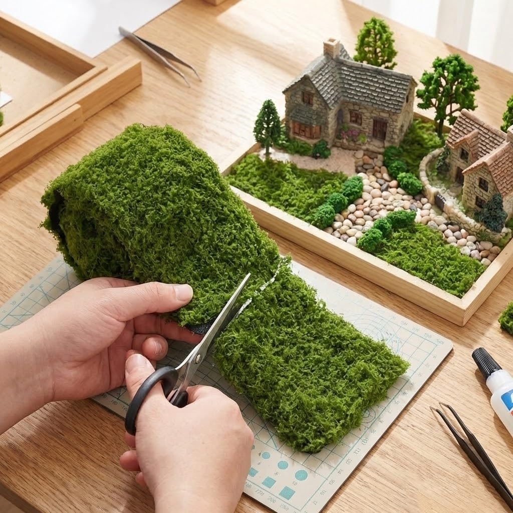 Artificial Moss Table Runner D - đánh giá và giá Sphagnum Moss Dry