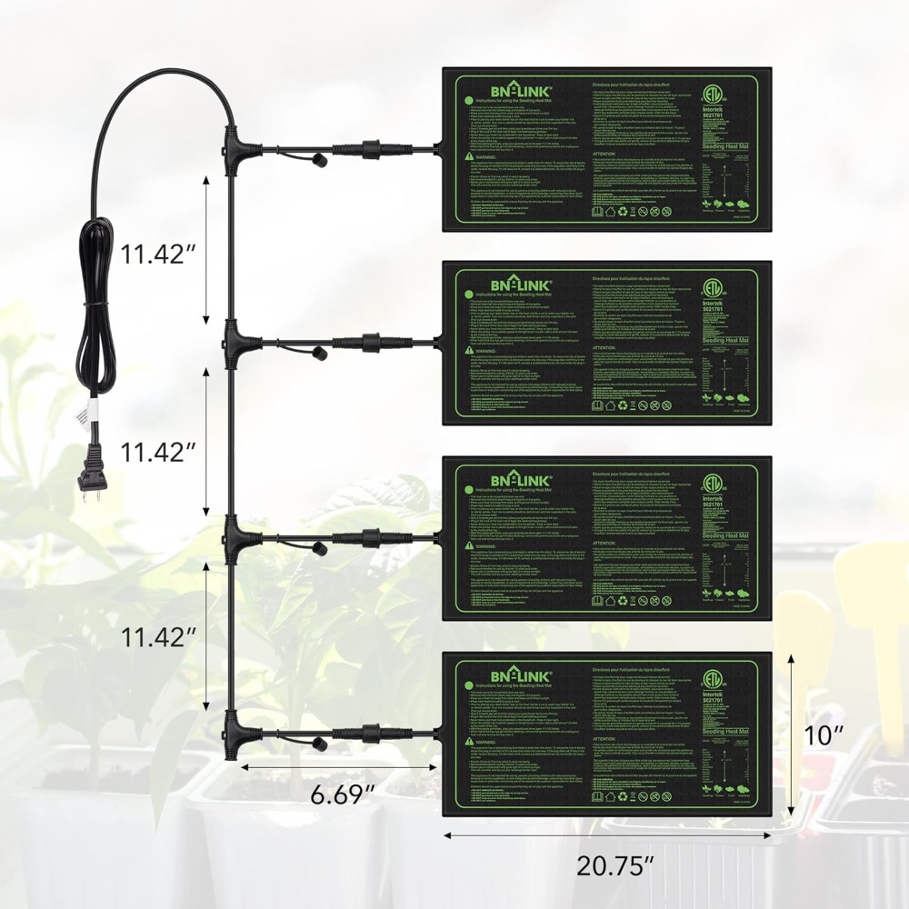 Seedling Heat Mat 10x20.75 Inc - đánh giá và giá Heat Mat Seedling